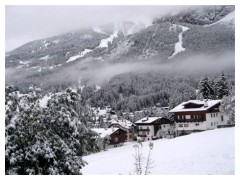 Cortina, la prima neve dell'autunno