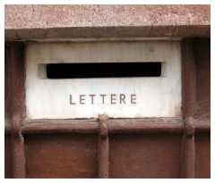 Originale posto per la cassetta delle lettere