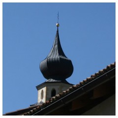 Tipico campanile a cipolla