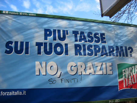 Pi tasse sui tuoi risparmi, no grazie