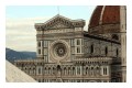 Spedisci la cartolina "La facciata del duomo di Firenze"