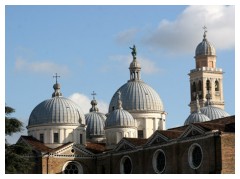 Le cupole dell'Abbazia di Santa Giustina