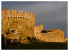 Tramonto su Populonia