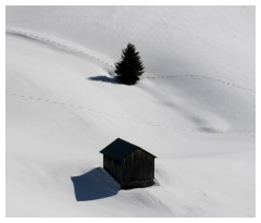 Paesaggio di montagna rilassante