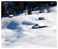 Distesa di neve incontaminata