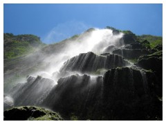 Chiapas, cascata nel Canyon del Sumidero