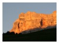 Spedisci la cartolina "Tramonto sul Sasso della Croce"