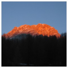 Tramonto infuocato