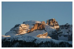 Tramonto sulle Dolomiti di Brenta