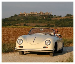 Gita in Porsche a Monteriggioni