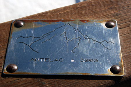 Il profilo del monte Antelao