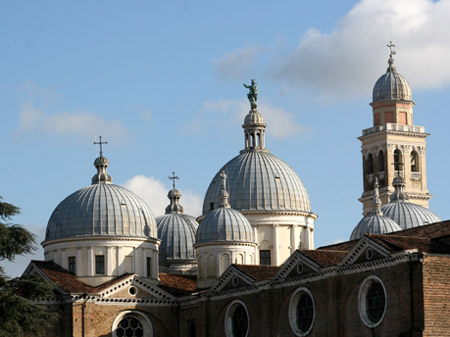 Le cupole dell'Abbazia di Santa Giustina