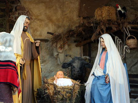 Il presepe di Piazza San Pietro