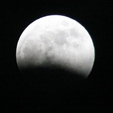 Attendendo l'eclissi di luna