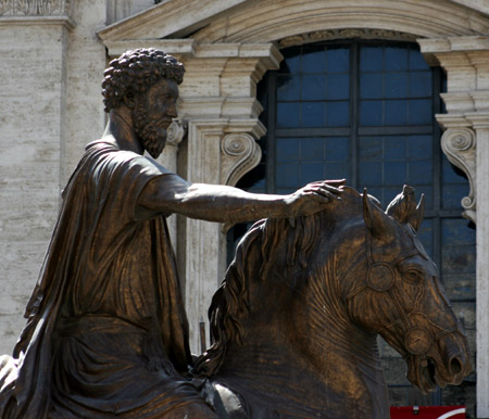 Marco Aurelio a cavallo