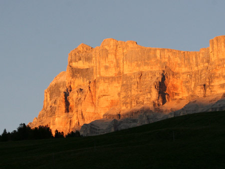 Tramonto sul Sasso della Croce