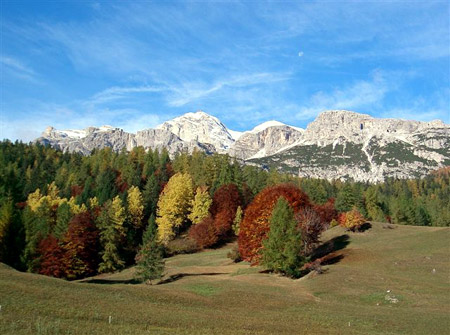 La montagna in autunno