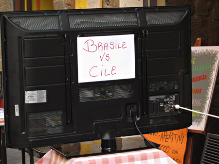 Brasile vs Cile,  tempo di mondiali