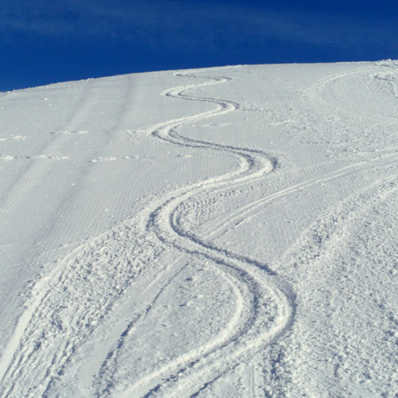 Curve in conduzione senza gli sci