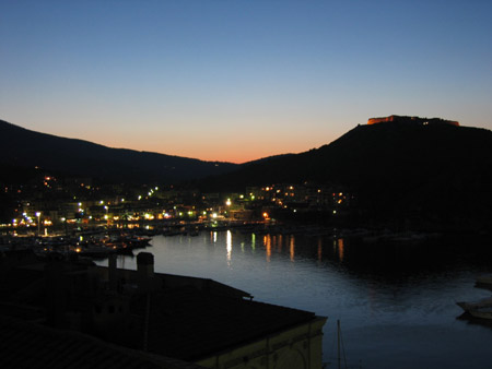 Porto Ercole, le ultime luci del giorno