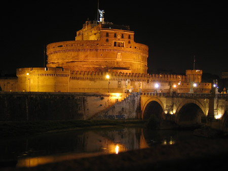 Castel Sant'Angelo in notturna