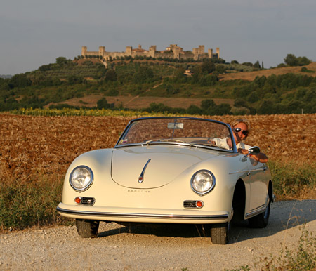 Gita in Porsche a Monteriggioni