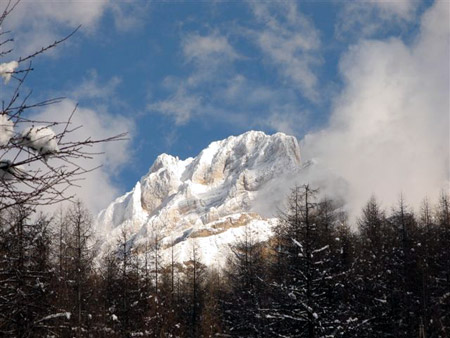 Dolomiti: finalmente neve!