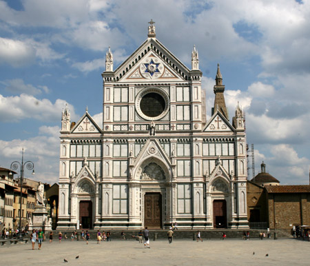 La basilica di Santa Croce
