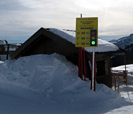 Arrivano i semafori sulle piste da sci
