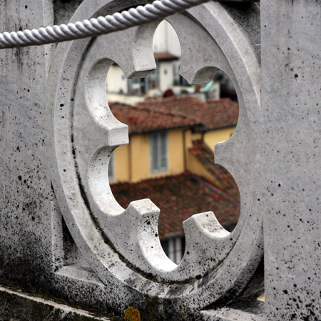 Vista sui tetti di Firenze