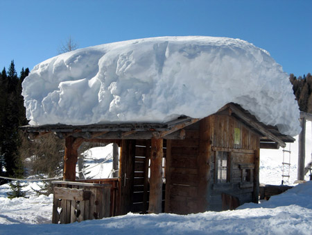 Troppa neve sul tetto?