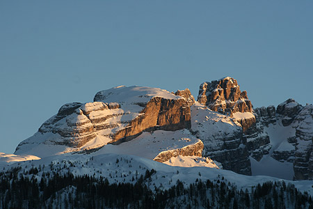 Tramonto sulle Dolomiti di Brenta