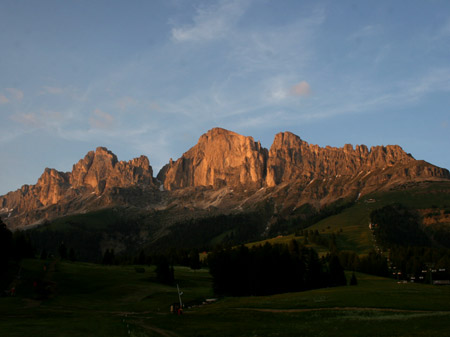 Tramonto sul Rosengarten