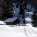 Baita sulle piste della Val Badia