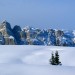 Il Sassongher dalle piste della Val Badia