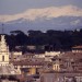 Roma: La lanterna di Sant'Ivo alla Sapienza e il Monte Terminillo