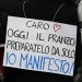 Caro oggi il pranzo preparatelo da solo, io manifesto