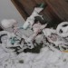 Bicicletta sotto la neve