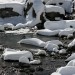 La neve sul torrente