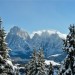 Sassolungo e Sassopiatto dall'Alpe di Siusi