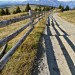 La strada sull'altopiano di Luson