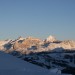 Tramonto da passo Gardena